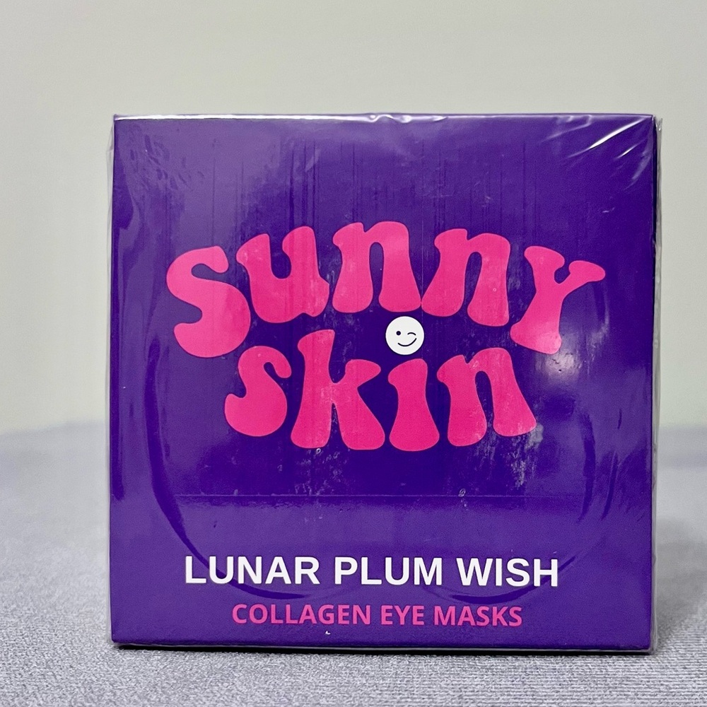 Sunny Skin Lunar Plum Wish Collagen Eye Masks - Picture 2 of 3